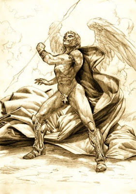 281x400 The Wild Reed St. Michael The Archangel Perspectives And Portraits - St Michael The Archangel Sketch