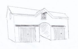 275x174 Development Around The Wolverton Vicarage - Stable Sketch