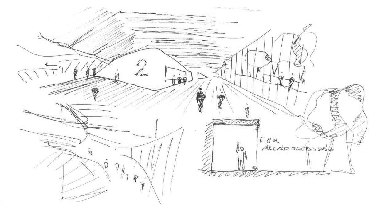 1240x670 Gallery Of Nagyerdo Football Stadium Bord - Stadium Sketch