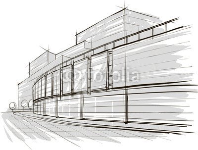 400x303 Sketch Of Stadium (72549106), Canvas, 50 X 40 Cm Amazon.co.uk - Stadium Sketch