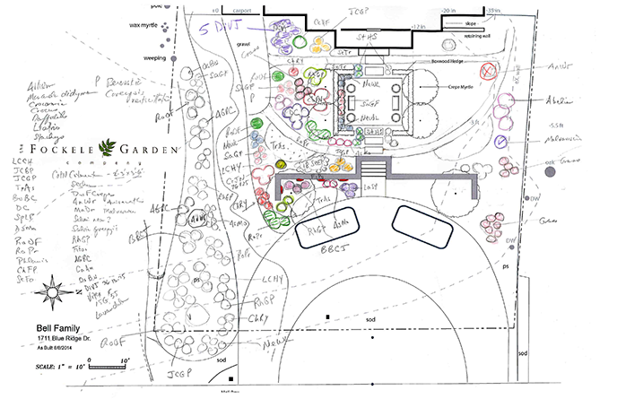 688x445 Design Stage 3 Designer Sketch Fockele Garden Company - Stage Sketch