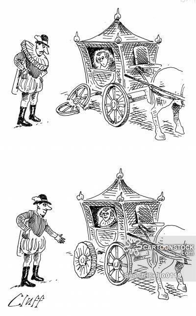 400x642 Stagecoach Cartoons And Comics - Stagecoach Sketch
