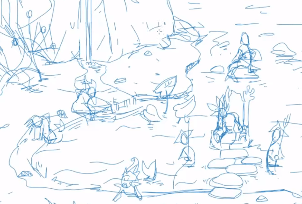 1000x677 How To Make A Stained Glass Game Creation - Stained Glass Sketch