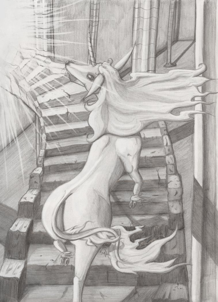 758x1053 Stairway To Heaven By Ladymonoceros - Stairway To Heaven Sketch