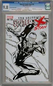 185x300 Superior Spider Man - Stan Lee Sketch