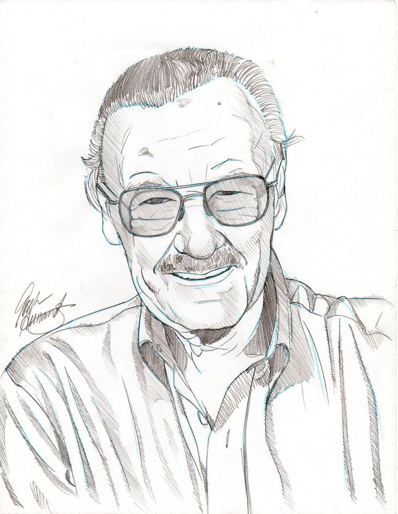 Stan Lee Sketch at Explore collection of Stan Lee