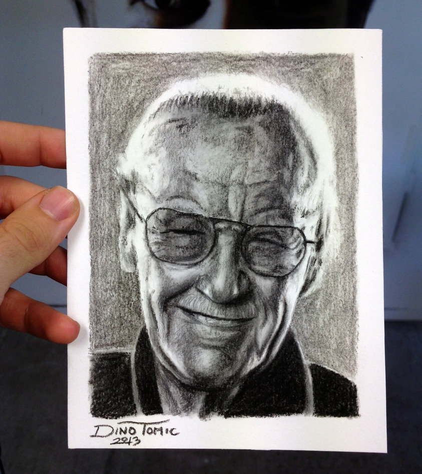 Stan Lee Sketch at PaintingValley.com | Explore collection of Stan Lee ...