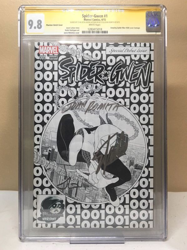 599x800 Spider Gwen - Stan Lee Spiderman Sketch