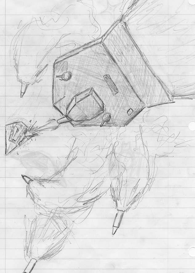 634x885 Obs 2 Part 2 The Crappy Pencil Sketch Navy - Star Destroyer Sketch