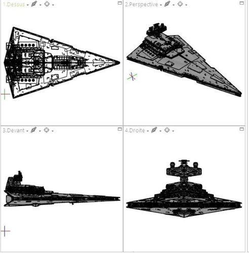 Star Destroyer Sketch at PaintingValley.com | Explore collection of ...