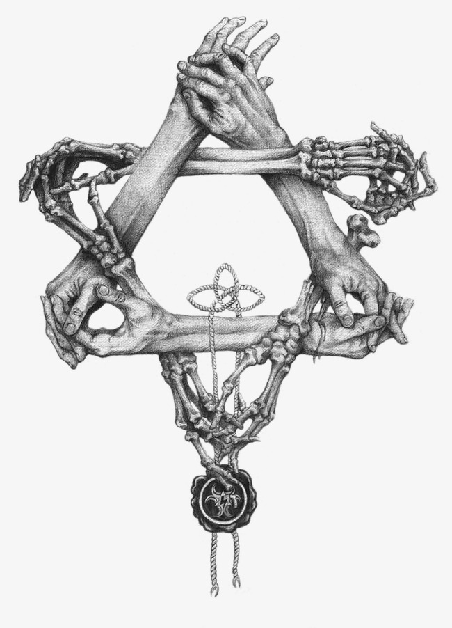 650x902 Hexagram - Star Of David Sketch