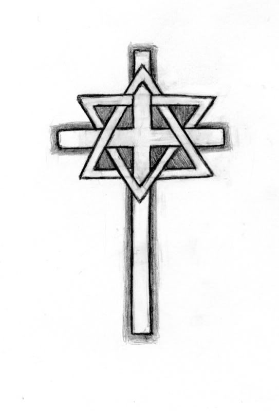 543x800 Star Of David Tattoo Designs Design Sketch For Tattoo Photo - Star Of David Sketch