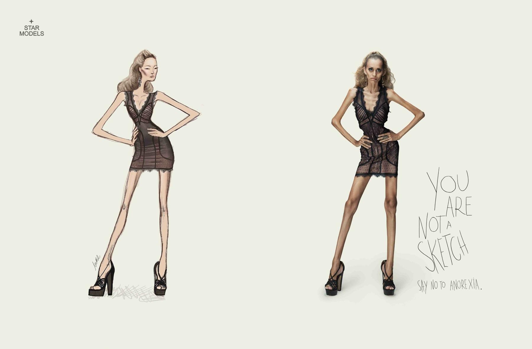 1800x1181 Star Models Print Advert By Revolution Sketch, 2 Ads Of The - Star Sketch
