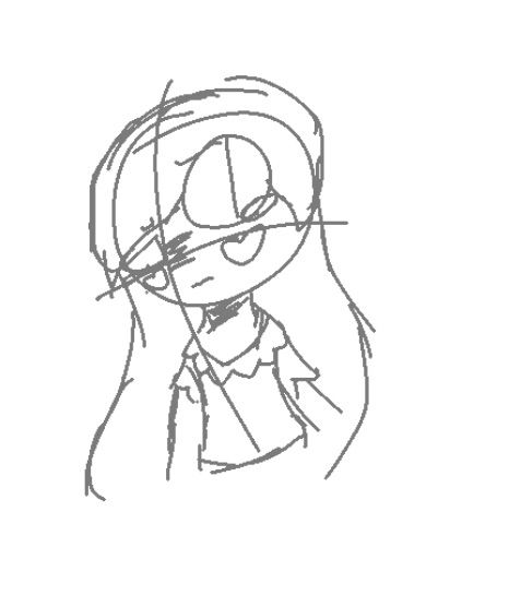 466x545 Depressed Star Sketch Amino - Star Sketch