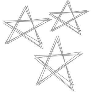 300x300 Silhouette Design Store - Star Sketch Images