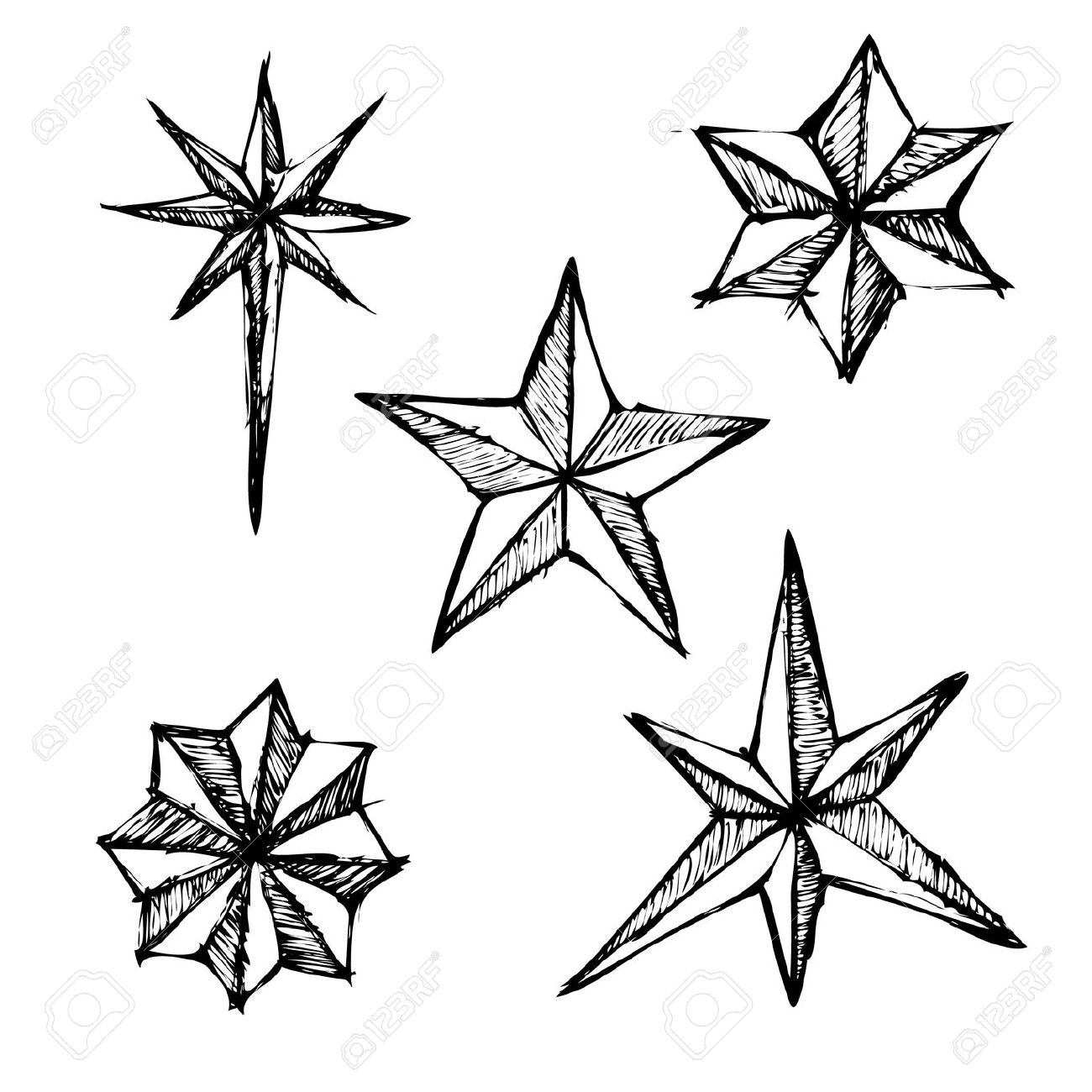 Star Sketch Images at Explore collection of Star