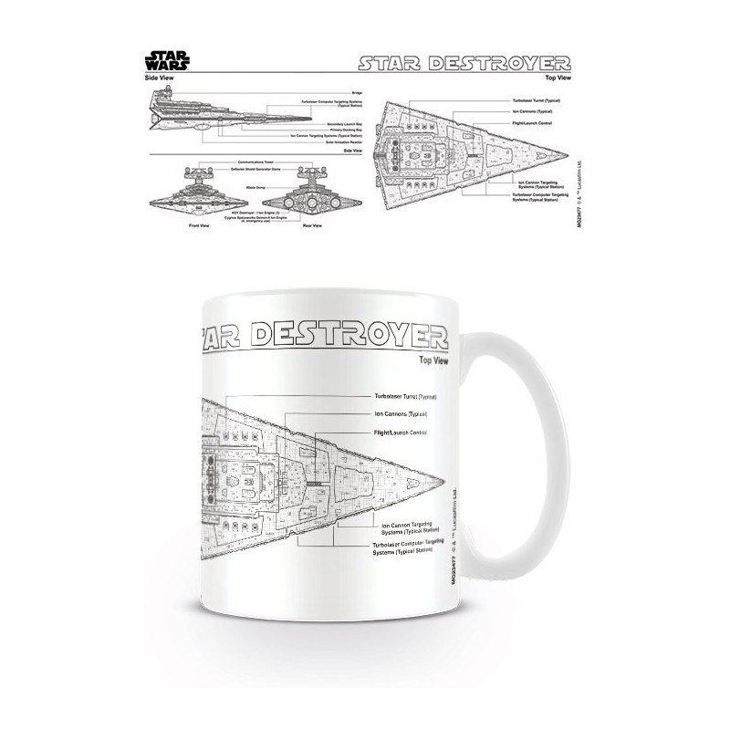 800x800 Star Wars Star Destroyer Sketch Mug - Star Sketch Images