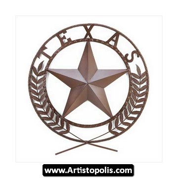 360x360 Circle Nice Texas Star Tattoo Design Sketch - Star Sketch Tattoo