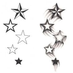 236x236 April Lewis (Alewis0246) - Star Tattoo Sketch