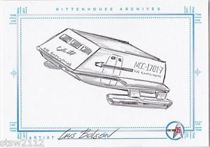 300x212 Star Trek Tos 35th Anniversary Sketch Afex Cris Bolson Enterprise - Star Trek Enterprise Sketch