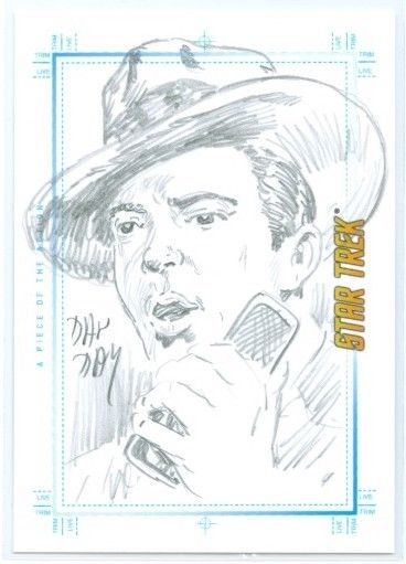 368x511 Star Trek Portfolio Prints Sketch Card A Piece Of The Action By - Star Trek Sketch