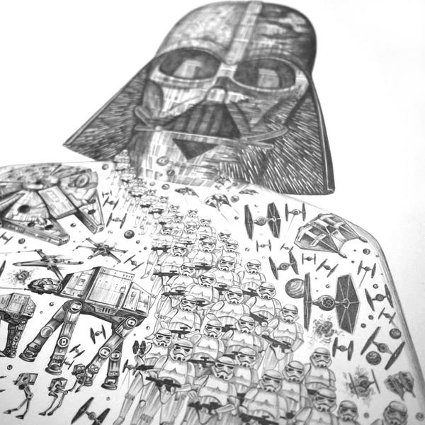 600x600 Sketching Star Wars Emma J Shipley - Star Wars Sketches