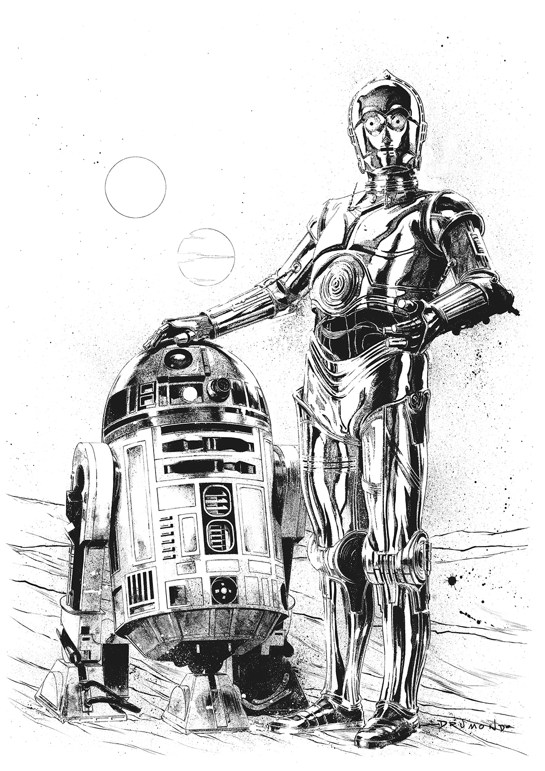 1100x1556 Illustration - Star Wars Sketches