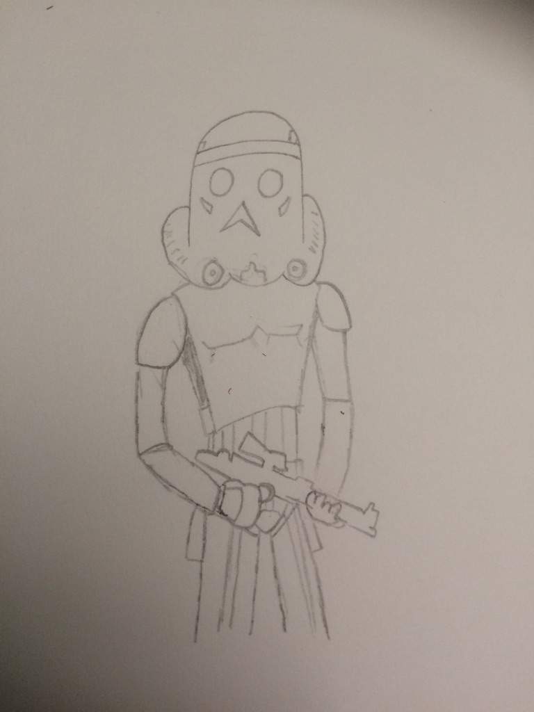 768x1024 Stormtrooper Sketch Star Wars Amino - Star Wars Stormtrooper Sketch