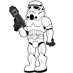 250x250 How To Draw A Stormtrooper From Star Wars - Star Wars Stormtrooper Sketch