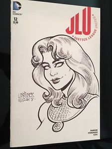 225x300 Original Comic Sketch Cover - Starfire Sketch