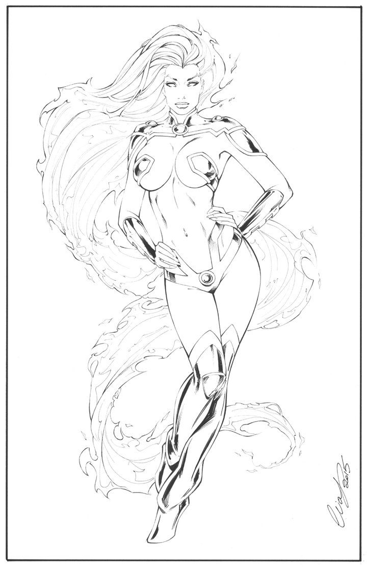 720x1111 Starfire Sketch Sketch Sketches And Artist - Starfire Sketch