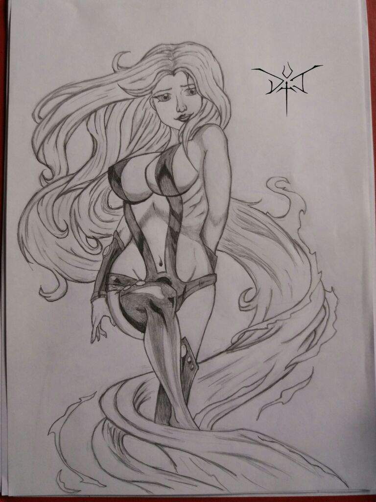 768x1024 Starfire Sketch Comics Amino - Starfire Sketch