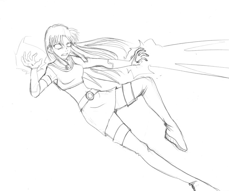 800x669 Ttstarfire - Starfire Sketch