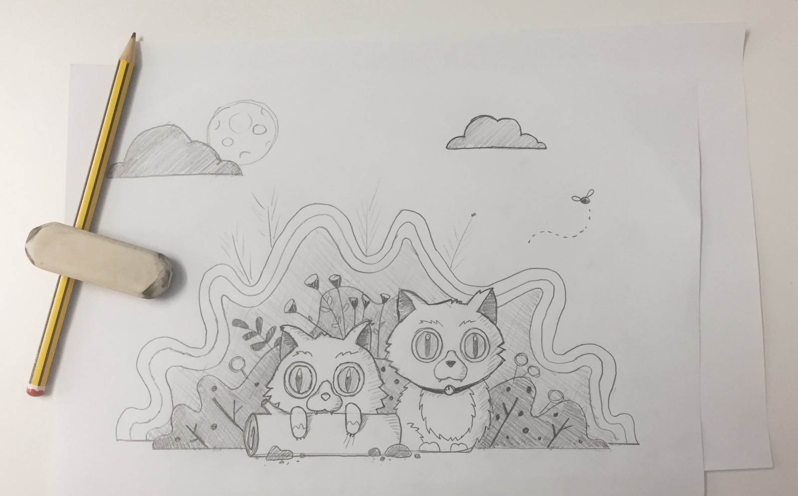 1600x996 How To Create A Grain Effect Illustration Using Photoshop - Start Sketching