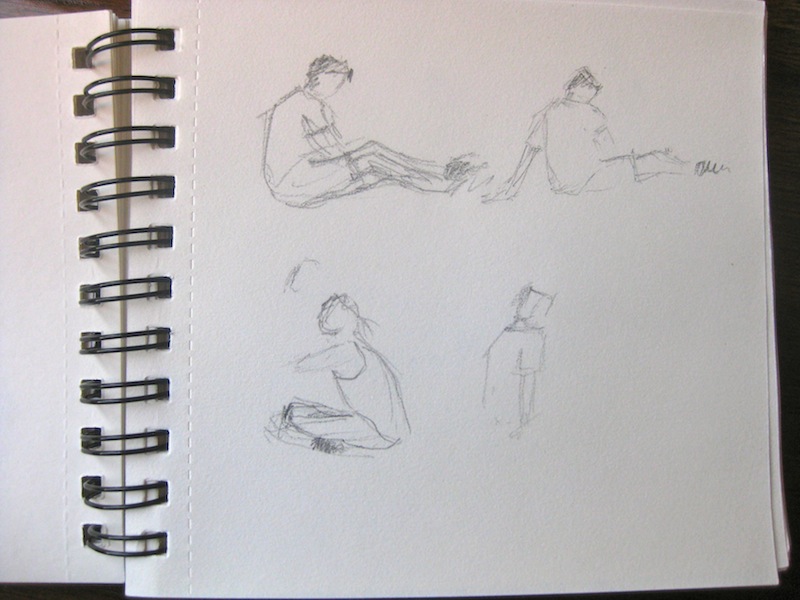 800x600 Start Sketching People, On The Go - Start Sketching