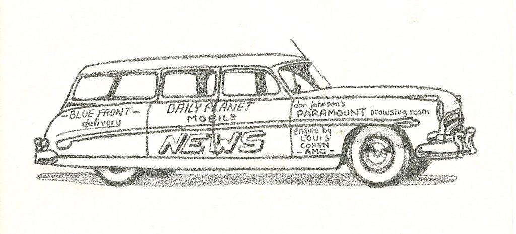 1024x465 1952 Hudson Station Wagon When I Was A Kid I Got A Copy - Station Wagon Sketch