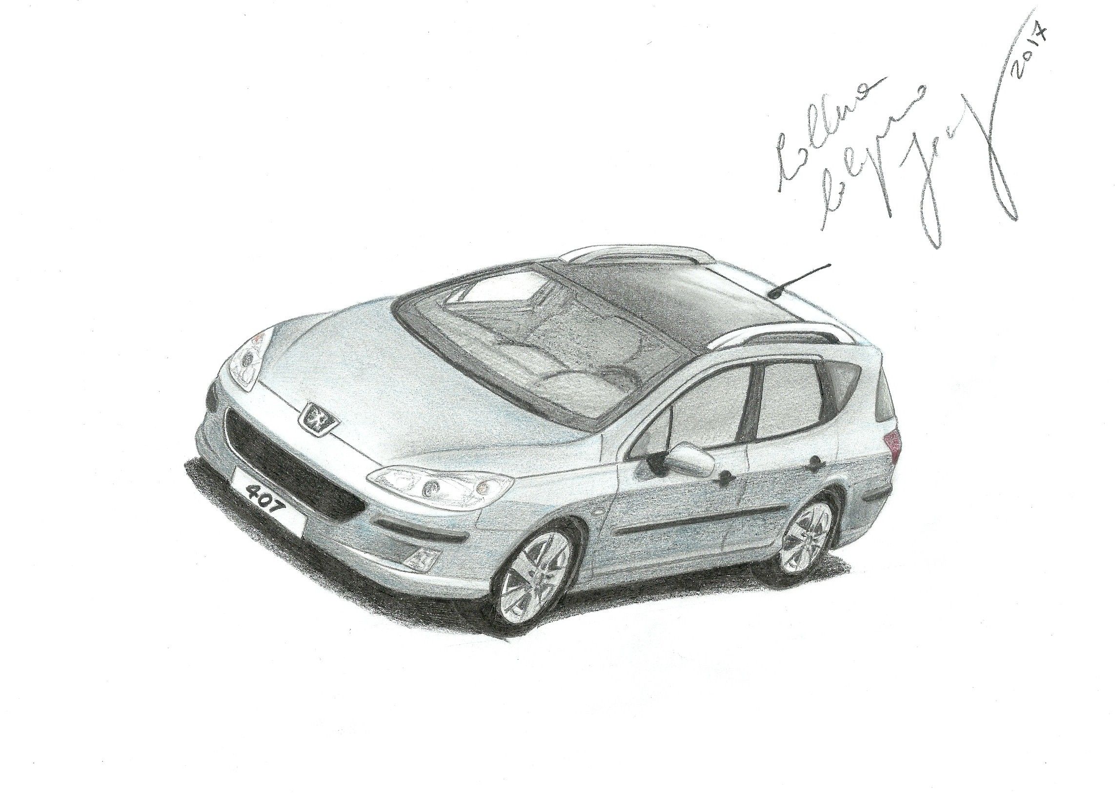 2285x1625 Sketchcar - Station Wagon Sketch