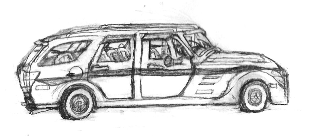 1024x451 Station Wagon Sketch By Sapphireinferno - Station Wagon Sketch