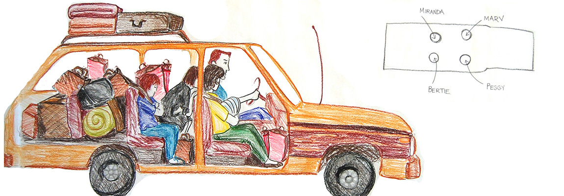 1150x400 Station Wagon Miranda J. Mccleod - Station Wagon Sketch