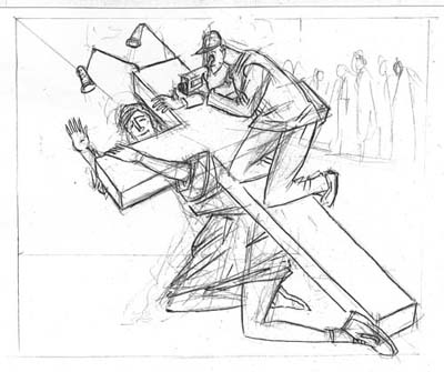 400x335 The Sydney Morning Herald Blogs News Blog - Stations Of The Cross Sketches