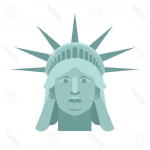300x300 Stock Photo A Black And White Sketch Of The Statue Of Liberty - Statue Of Liberty Face Sketch