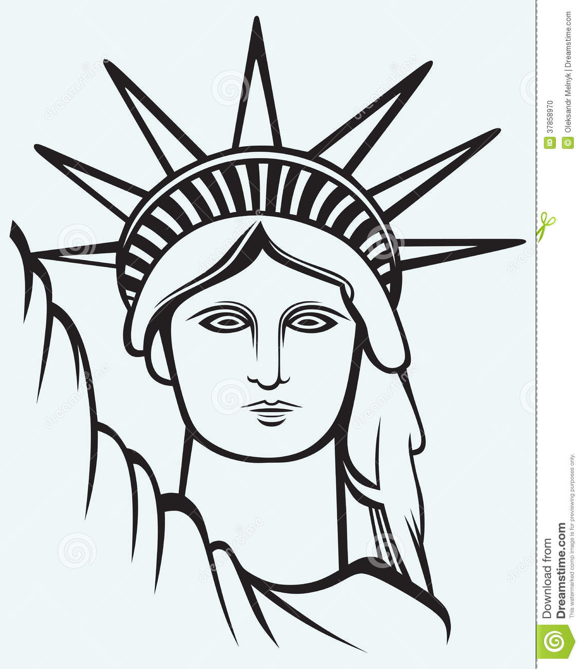 Statue Of Liberty Sketch