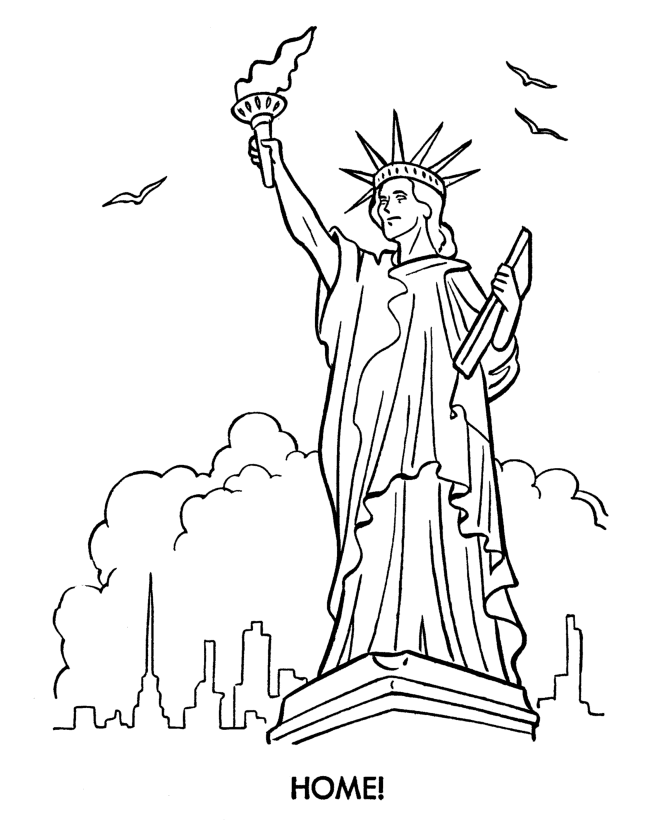 670x820 Statue Of Liberty Clipart Sketch ~ Frames ~ Illustrations ~ Hd - Statue Of Liberty Sketch
