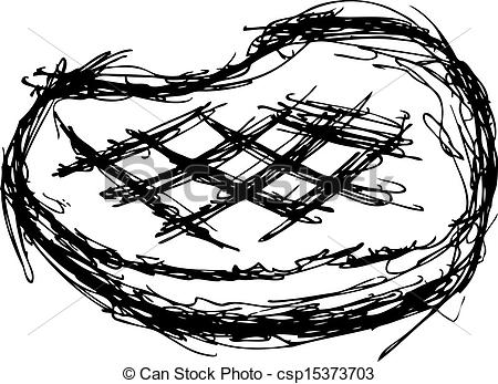 450x347 Grunge Steak. - Steak Sketch