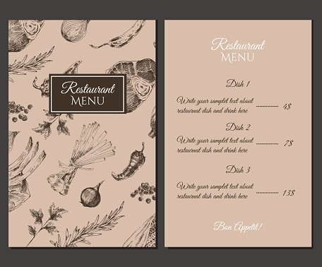 456x378 Vector Meat Steak Sketch Drawing Designer Food Hand Drawn Premium - Steak Sketch