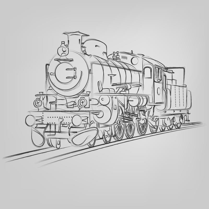 800x800 Image Result For Steam Train Sketch England In 2018 - Steam Engine Sketch