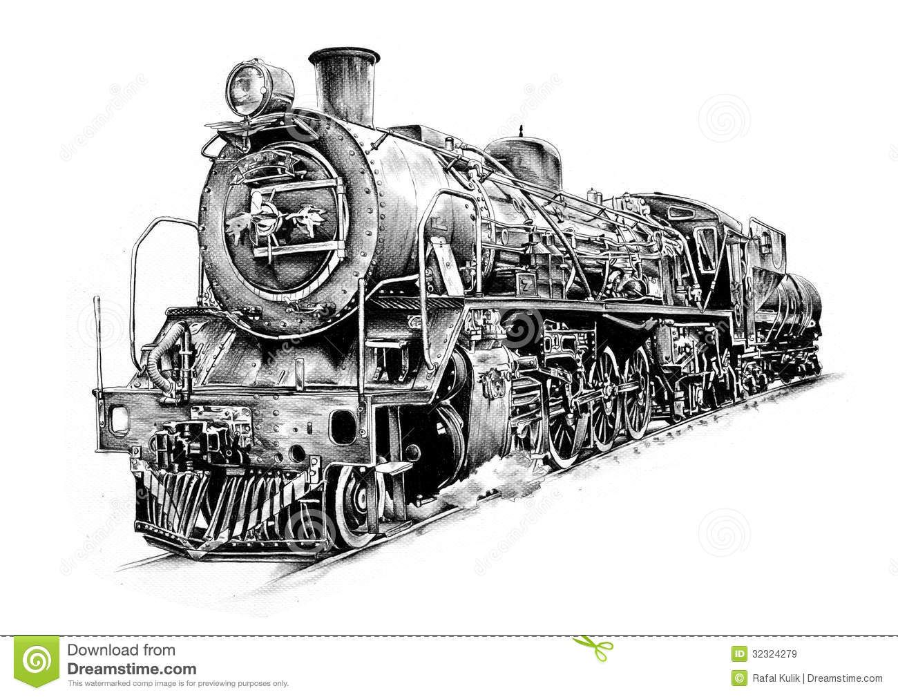 1300x1009 Image Result For Steam Train Sketch England Ideas Spring - Steam Locomotive Sketches