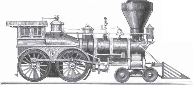 730x324 Car Sketch In Perspective - Steam Locomotive Sketches