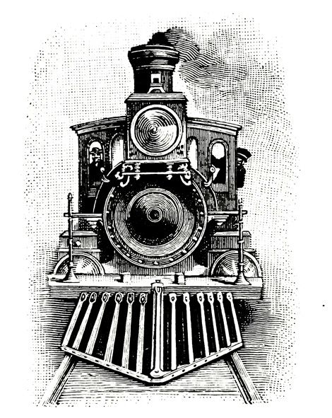 470x591 Steam Train Drawing - Steam Train Sketch
