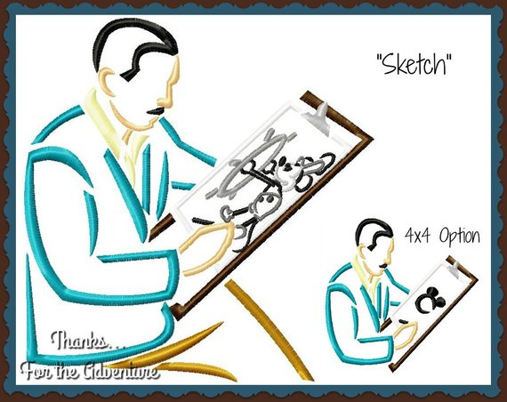 570x452 Walt Disney Drawing Steamboat Willie Mickey Mouse Sketch Etsy - Steamboat Willie Sketch